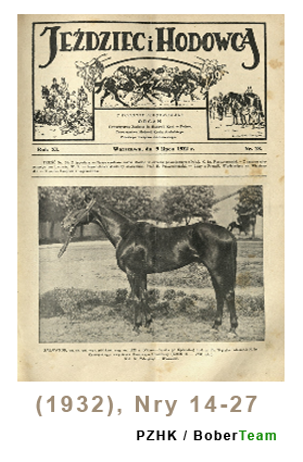 Jeździec i Hodowca, R. 11 (1932), Nry 14-27